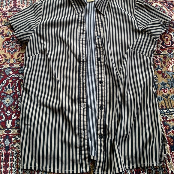 striped button up - Picture 3 of 3